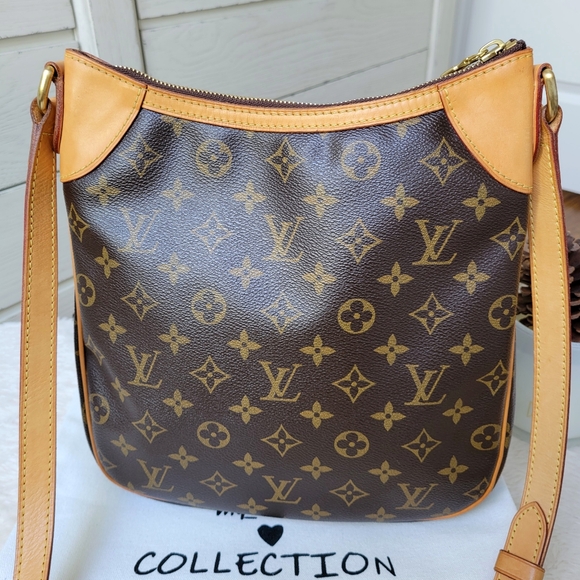 💕DISCONTINUED Very Rare Crossbody LOUIS VUITTON Odeon PM Monogram - Picture 8 of 16